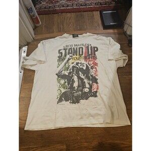 Bob Marley Zion Rootswear Reggae TShirt Size 2XL Stand Up For Your Rights